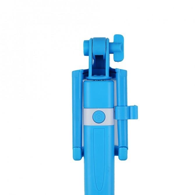 Монопод selfie CL-09 Синій + кнопка через 3,5"