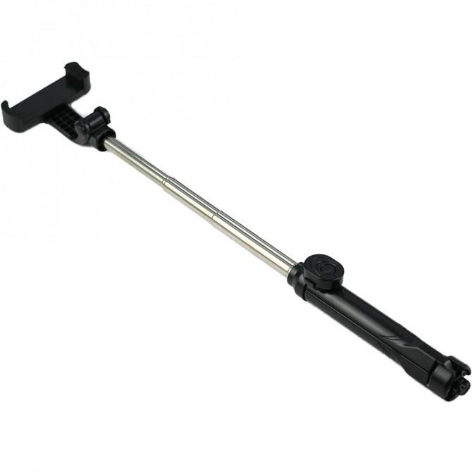 Монопод selfie 4gen Чорний + Bluetooth кнопка-2