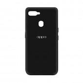 Чехол Original Soft Case Oppo A12 Черный FULL
