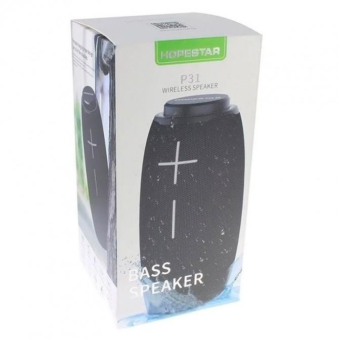 Портативная колонка Bluetooth Hopestar P31 Black-2