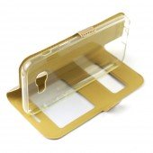 Чехол-книжка Momax для Samsung A320/A3 2017 Золотой Чехол-книжка Momax для Samsung A320/A3 2017 Золотой
