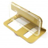 Чехол-книжка Momax для Samsung A320/A3 2017 Золотой Чехол-книжка Momax для Samsung A320/A3 2017 Золотой
