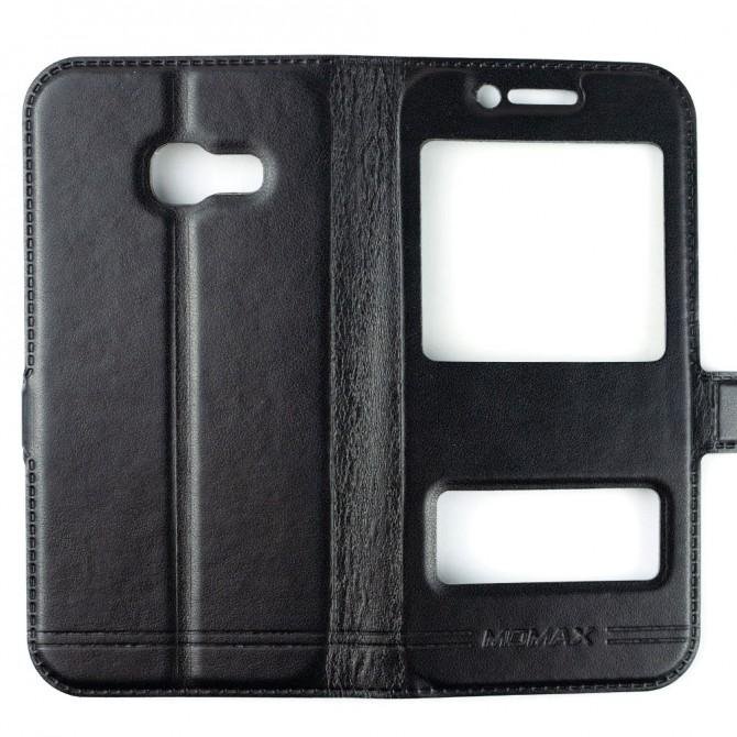Чехол-книжка Momax для Samsung A520/A5 2017 Черный-2
