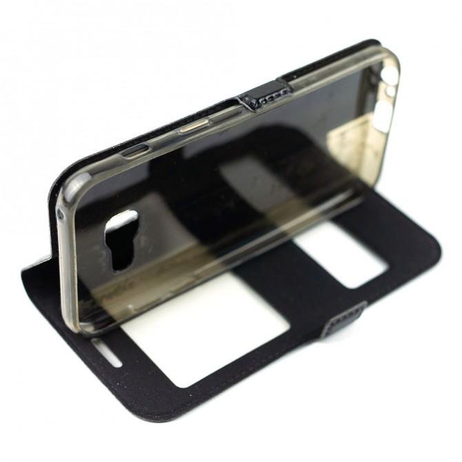 Чехол-книжка Momax для Samsung A520/A5 2017 Черный-3