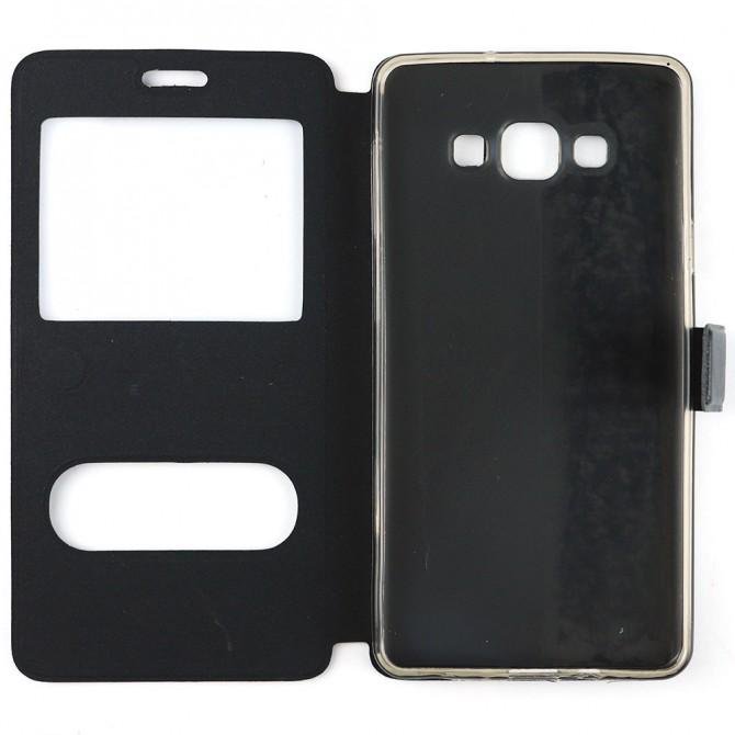 Чехол-книжка Momax для Samsung A700/A7 Черный-3