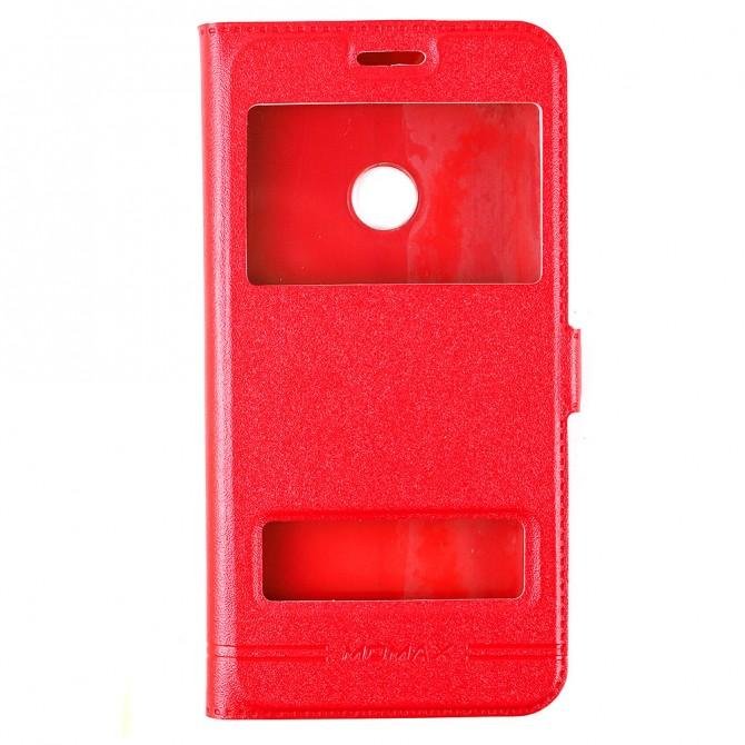 Чехол-книжка Momax для Samsung G7106/Grand2 Красный-1