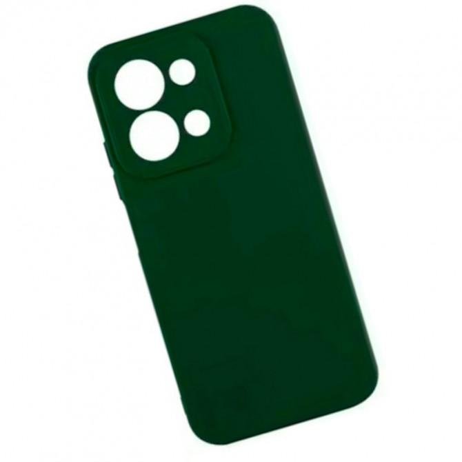 Силіконовий чохол Soft для Xiaomi Redmi 15C Темно Зелений FULL-1