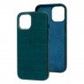 Чехол Leather Croc Case для Apple Iphone 14 (6.1