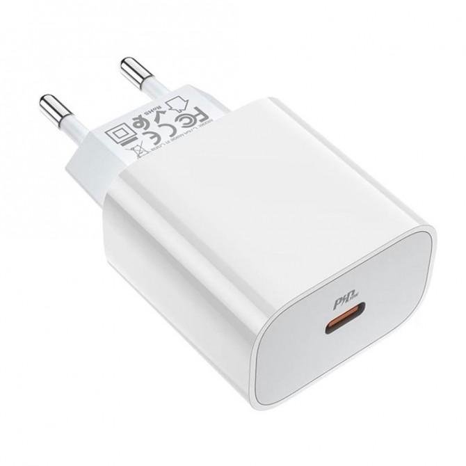 Сетевое зарядное устройство Hoco C76A White-2