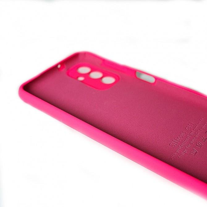 Чехол Original Soft Case Samsung A047 Galaxy A04s Ярко Розовый FULL-2