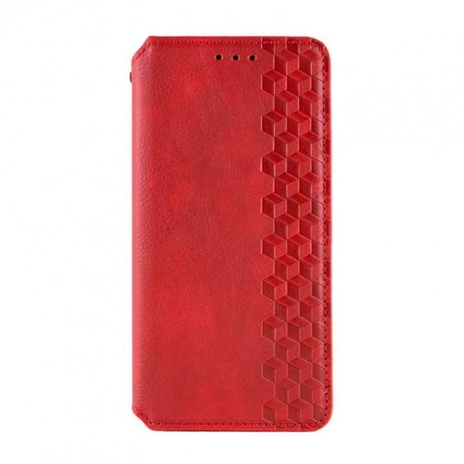 Чехол-книжка GETMAN Cubic for Xiaomi Redmi 9c Red