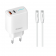 Сетевое зарядное устройство для Gelius Radiance GP-HC058 1Type-C+1USB-A + Type-C to Type-C Cable