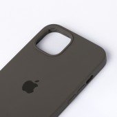 Оригінальний силіконовий чохол для iPhone 12 Pro Max Темно Сірий FULL Оригінальний силіконовий чохол для iPhone 12 Pro Max Темно Сірий FULL