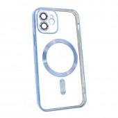 Силиконовый чехол SHINING with MagSafe для iPhone 14 Pro Max Сиреневый