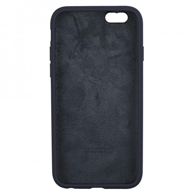 Чехол силиконовый для iPhone 5/5s/SE Темно Синий FULL-2