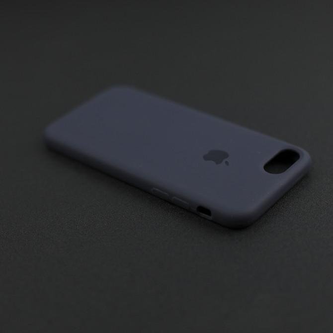 Чехол силиконовый для iPhone 5/5s/SE Темно Синий FULL-4