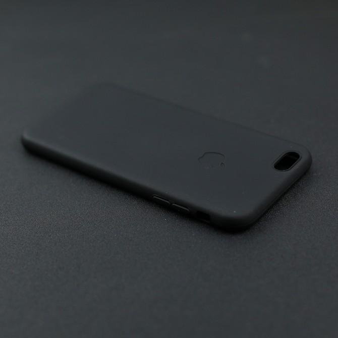 Чехол силиконовый для iPhone 5/5s/SE Чёрный FULL-3