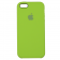 Чехол силиконовый для iPhone 5/5s/SE Ярко зеленый FULL