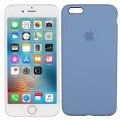 Чохол силіконовий для iPhone 6/6s Plus Морський синій FULL