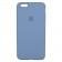 Чехол силиконовый для iPhone 6/6s Plus Морской синий FULL