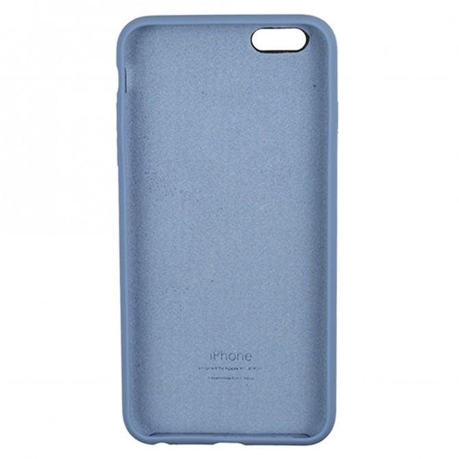 Чехол силиконовый для iPhone 6/6s Plus Морской синий FULL-2