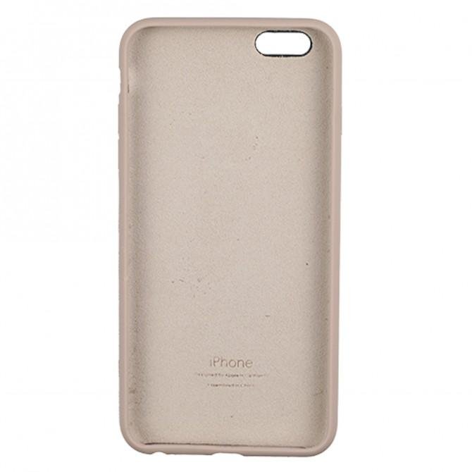 Чехол силиконовый для iPhone 6/6s Бежевый FULL-1