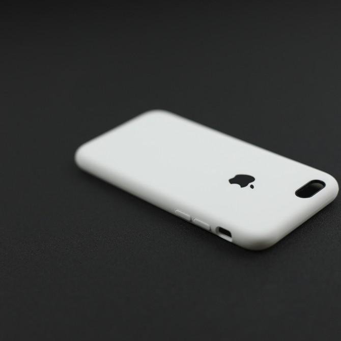 Чехол силиконовый для iPhone 6/6s Белый FULL-3