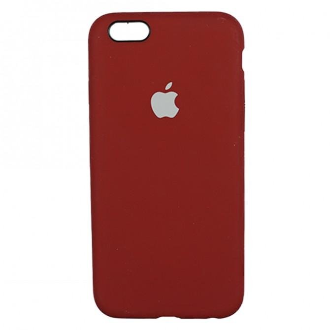 Чехол силиконовый для iPhone 6/6s Клюква FULL-1