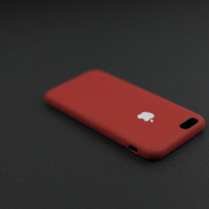 Чехол силиконовый для iPhone 6/6s Клюква FULL-4