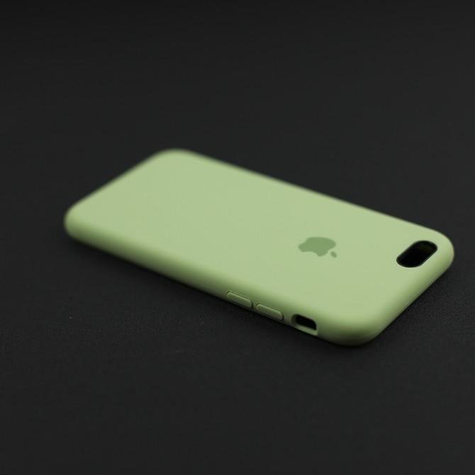 Чохол силіконовий для iPhone 6/6s Зелений FULL-3
