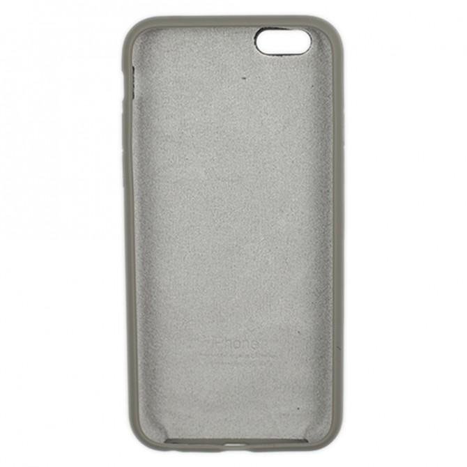Чохол силіконовий для iPhone 6/6s Попелясто сірий FULL-2