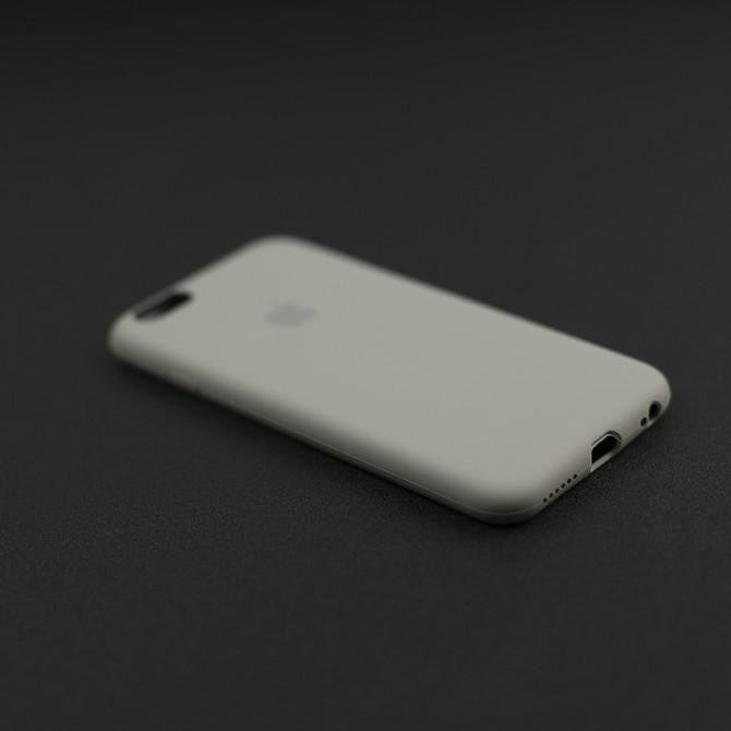 Чохол силіконовий для iPhone 6/6s Попелясто сірий FULL-3