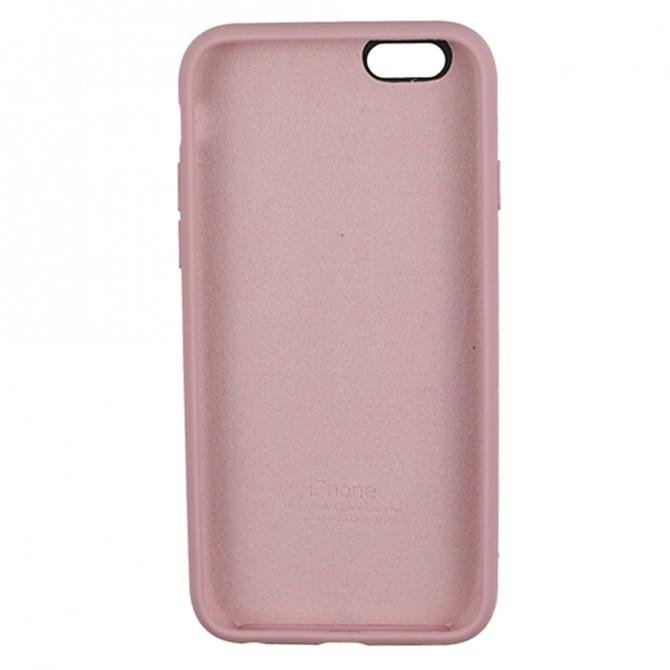 Чехол силиконовый для iPhone 6/6s Светло Розовый FULL-2