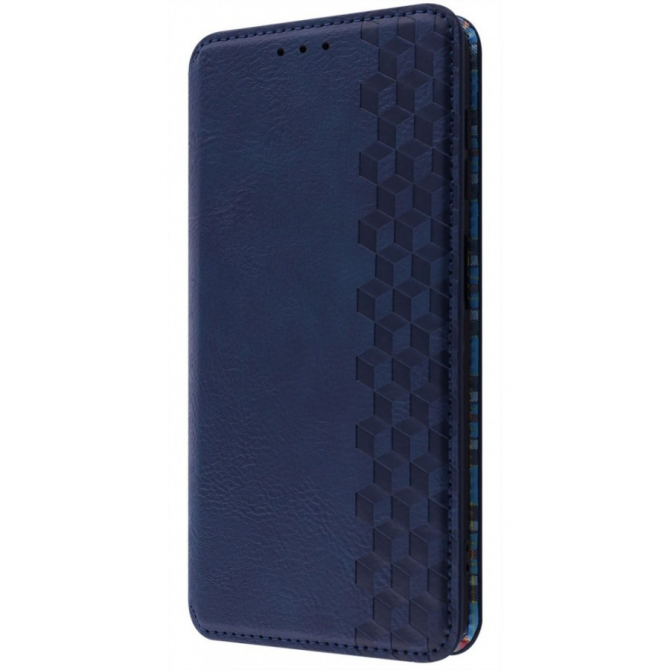 Чохол-книжка GETMAN Cubic for Xiaomi Redmi Note 14 4G Blue-1