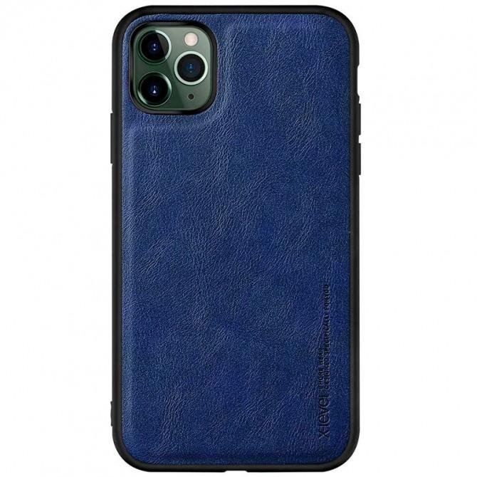 Чехол X-Level Leather series iPhone 11 Pro Max Blue-2