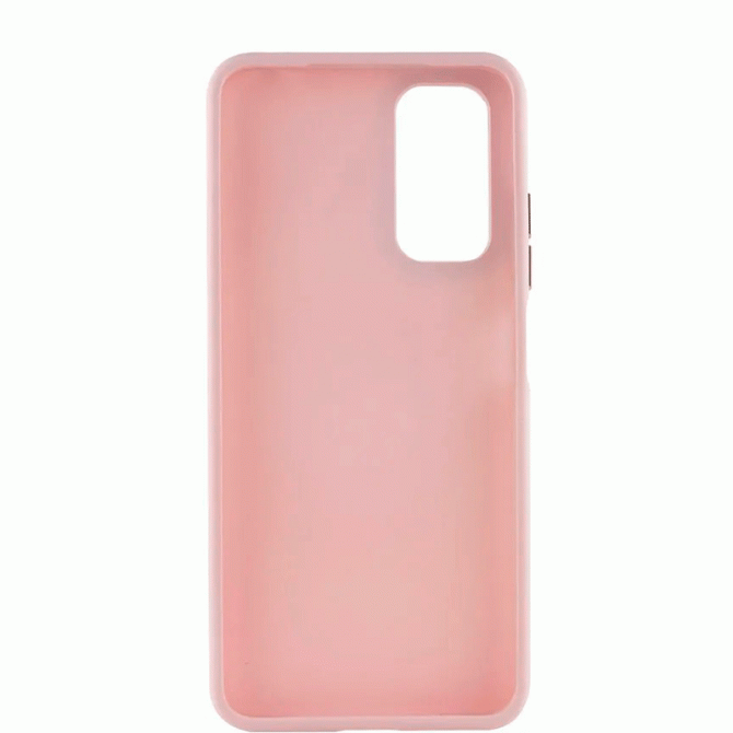 TPU чехол Bonbon Metal Style для Samsung Galaxy A34 5G Розовый-1