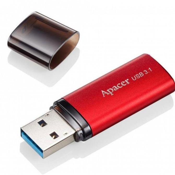 Флеш память Apacer USB 128Gb AH25B Red USB 3.1-1