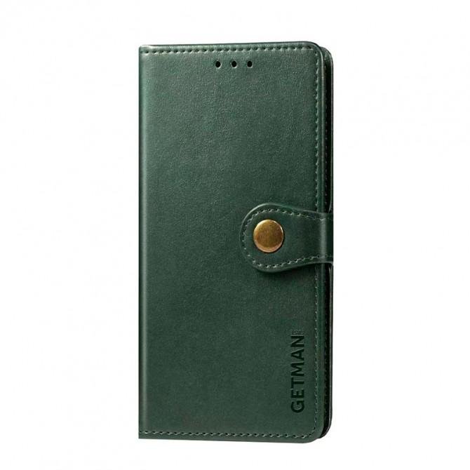 Чехол-книжка GETMAN Gallant for Xiaomi Redmi Note 9/Redmi 10X Green
