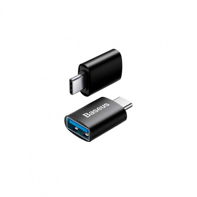 Адаптер Baseus Ingenuity Series Mini OTG Type-C to USB-A 3.1 Blue-1