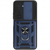 Чохол HONOR Hard Defence Series Xiaomi Redmi 15 Navy Blue (with Camshield and magnet)