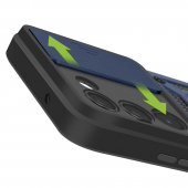 Чохол HONOR Hard Defence Series Xiaomi Redmi 15 Navy Blue (with Camshield and magnet)