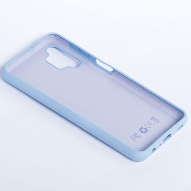 Чехол Original Soft Case Samsung A326B Galaxy A32 5G/M32 5G Светло Голубой FULL-2
