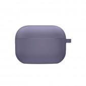 Чехол U-Like Silicone Protective Case For Airpods Pro Slim Lavander Grey