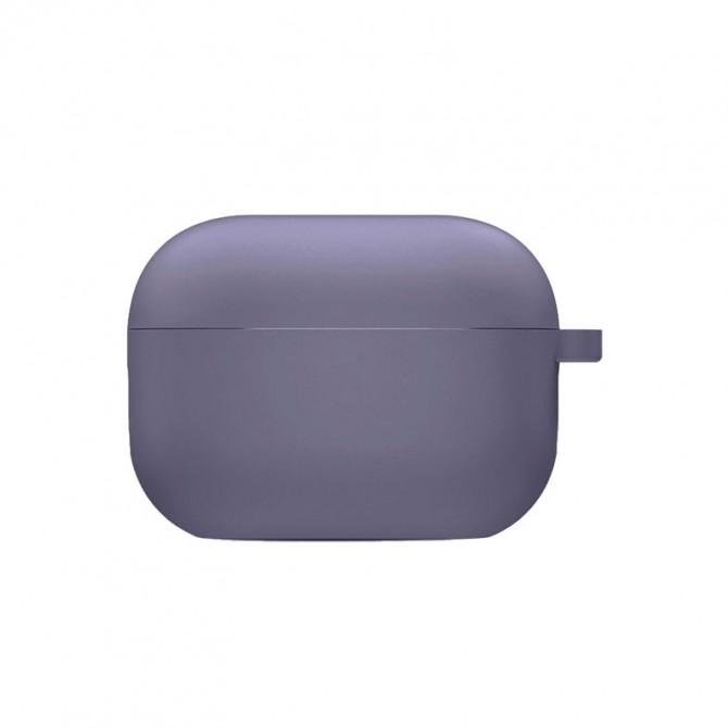 Чехол U-Like Silicone Protective Case For Airpods Pro Slim Lavander Grey
