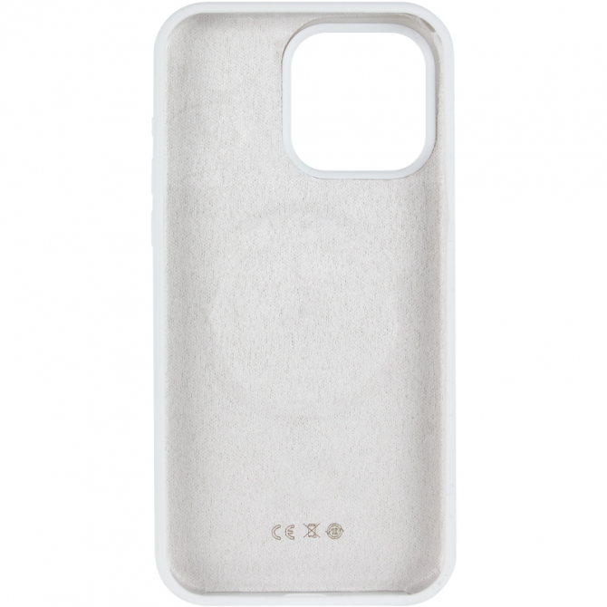 Силіконовий чохол для iPhone 16 Pro White FULL (NO LOGO)-2