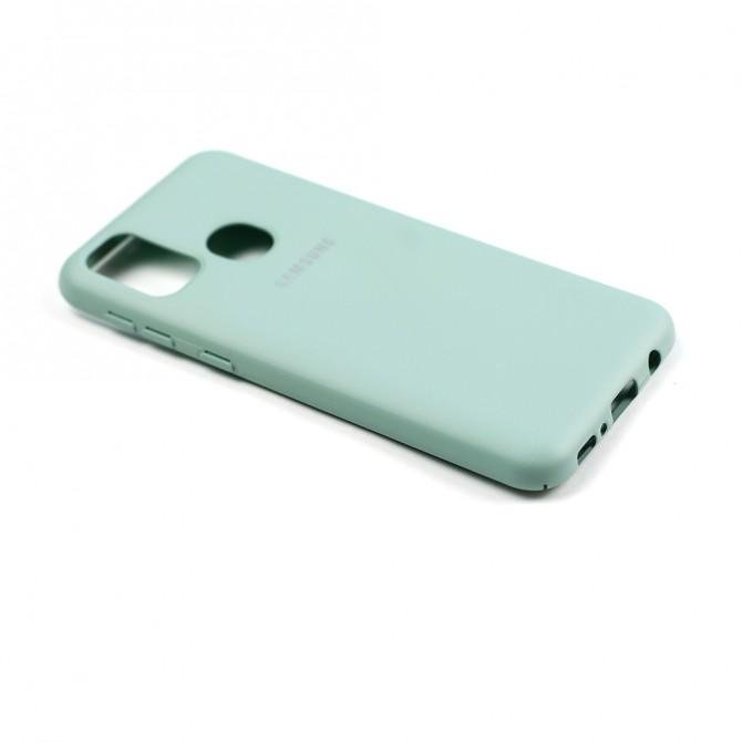 Чехол Soft Case для Samsung M307 GalaM307 Galaxy M30s/M215 Galaxy M21 Голубой FULL-3