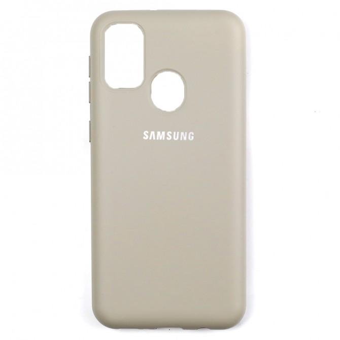 Чехол Soft Case для Samsung M307 Galaxy M30s Серый FULL-1