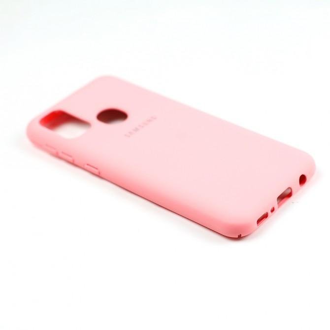 Чехол Soft Case для Samsung M307 Galaxy M30s Розовый FULL-3