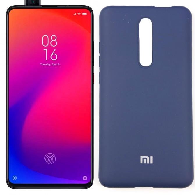Чохол Soft Case для Xiaomi Mi9T/K20/K20 Pro Синiй FULL