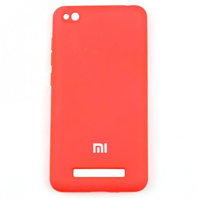 Чехол Soft Case для Xiaomi Redmi 4a Красный FULL-1